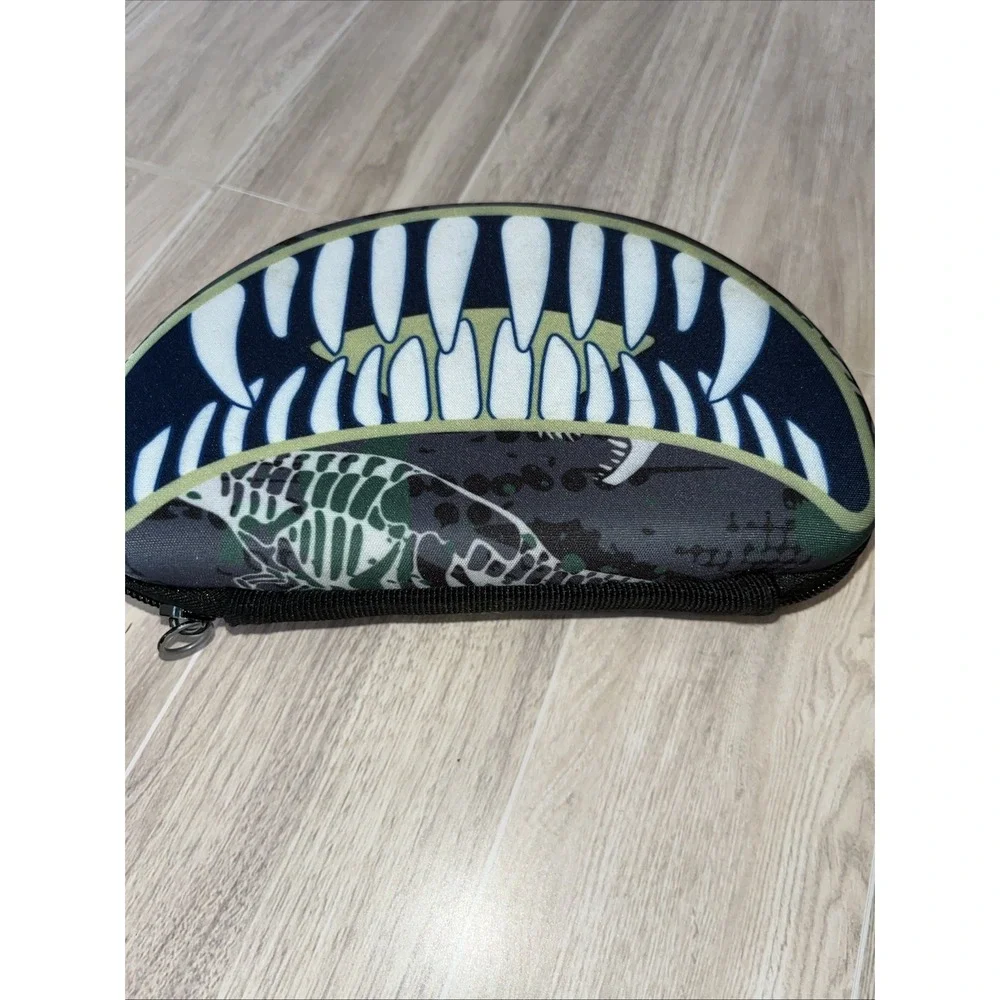 Dinosaur‎ Themed Hard Shell Zipper Case -pencil-glasses
